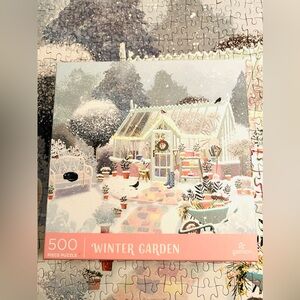 Galison Winter Garden 500 Pc Puzzle